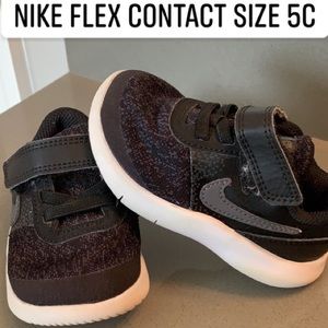 Black Nike Flex Contact toddler